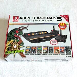 NM 2014 Collector's Ed. Atari Flashback 5 92 Built-In Games & Plays Perfectly!!